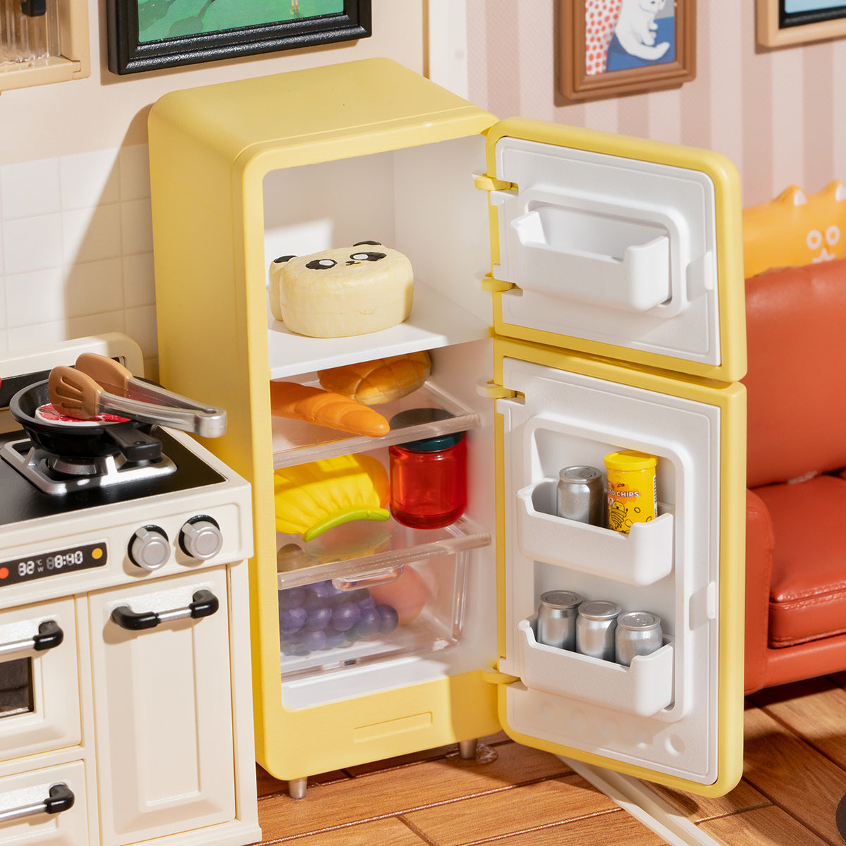 Rolife Super Creator | Happy Meals Kitchen