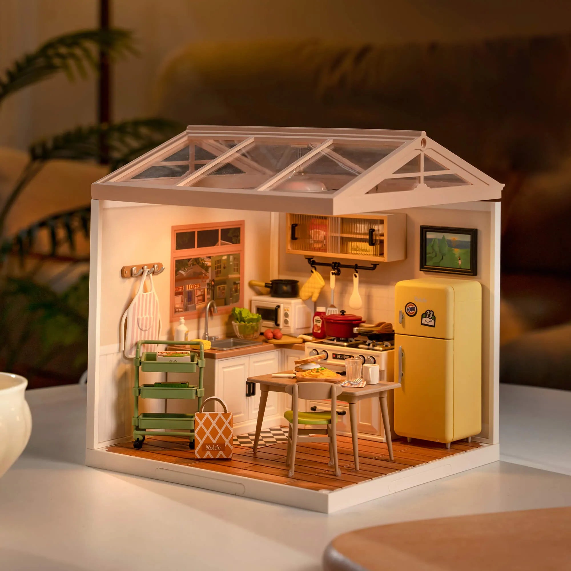 Rolife Super Creator | Happy Meals Kitchen