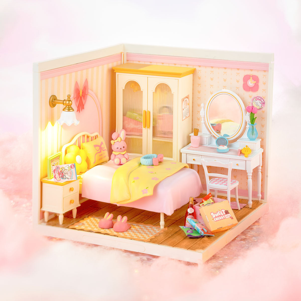 Rolife Super Creator | Lovely Pink Bedroom