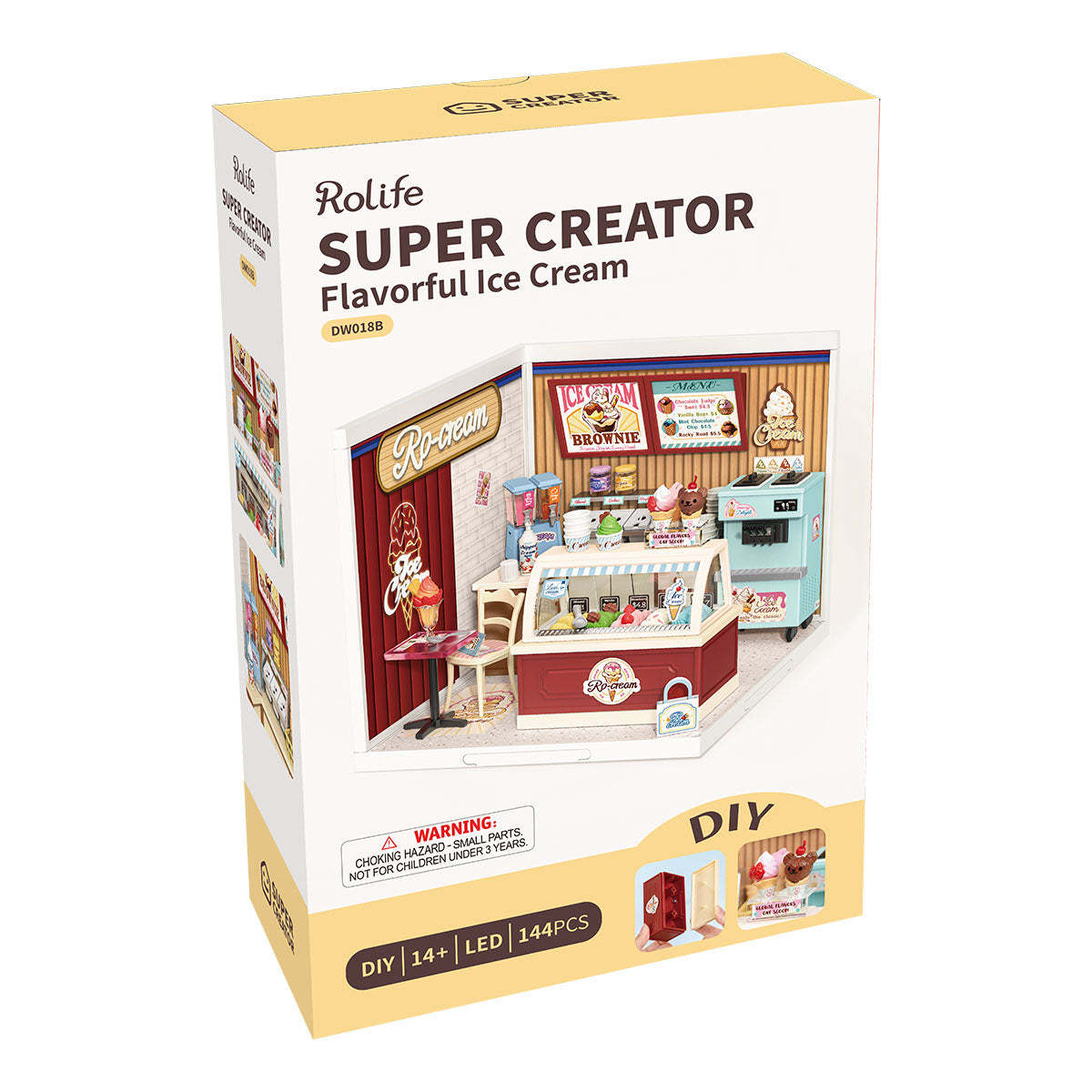 Rolife Super Creator | Flavorful Ice Cream