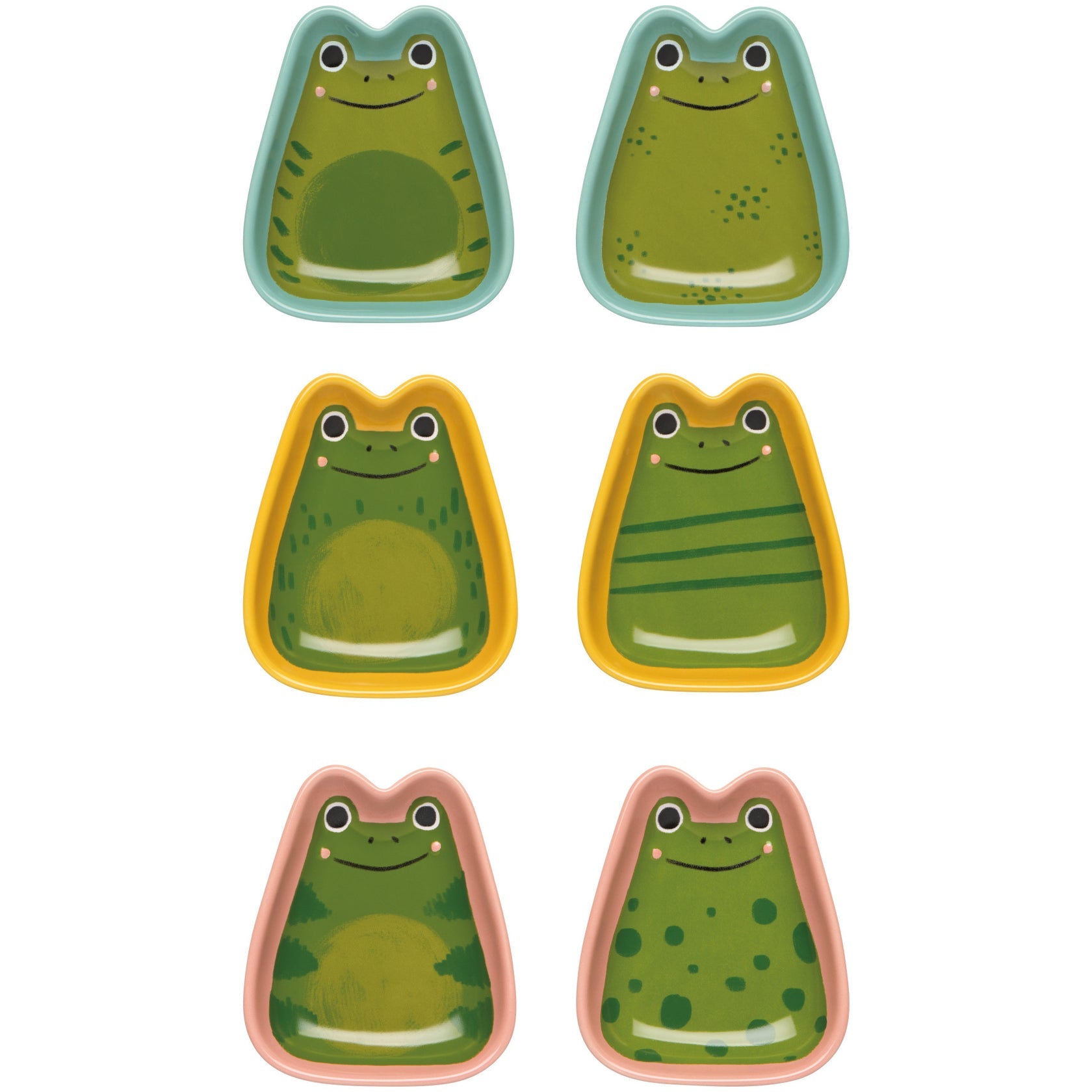 Danica Jubilee | Ribbit Pinch Bowls - Set of 6