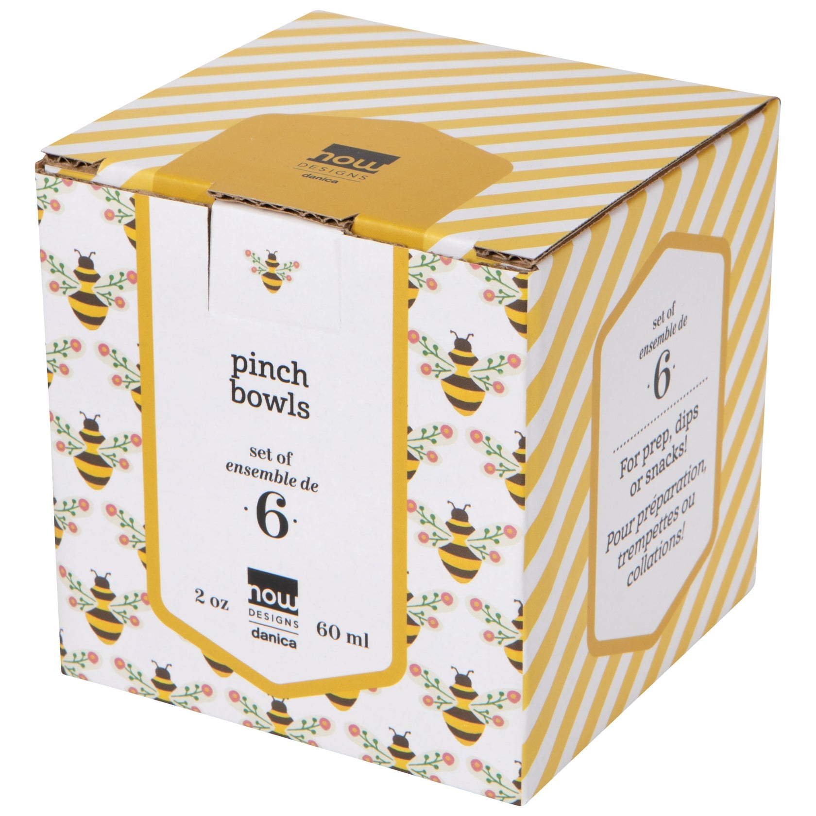 Now Designs | Bee Garden Pinch Bowls - Set of 6