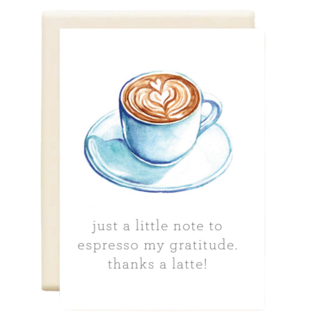 Inkwell Cards | Coffee Thank You Card