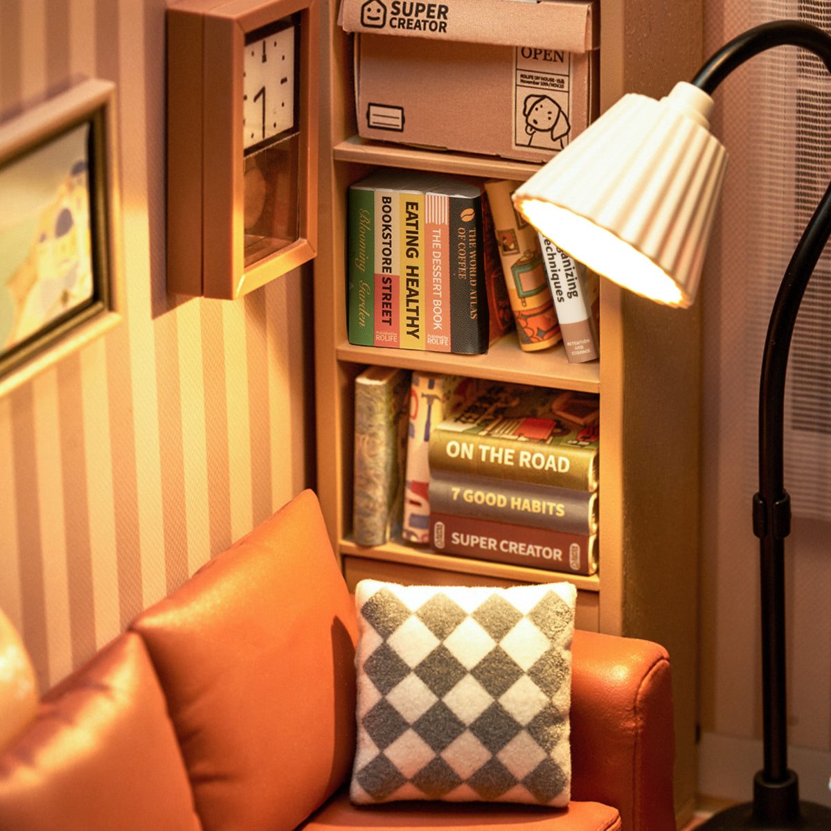Rolife Super Creator | Cozy Living Lounge