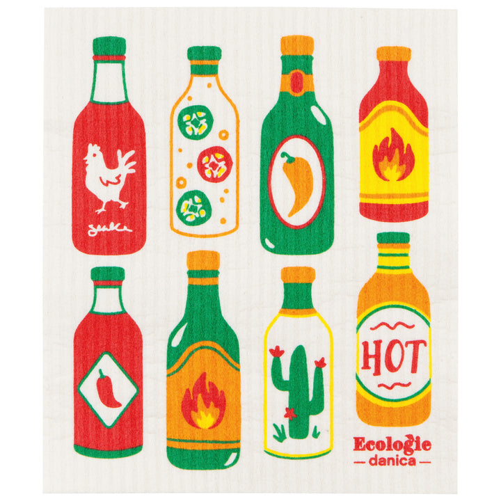 Hot Sauce Swedish Sponge Cloth | Danica
