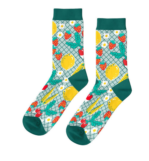 Yellow Owl Workshop | Small | Farmers' Market Crew Socks