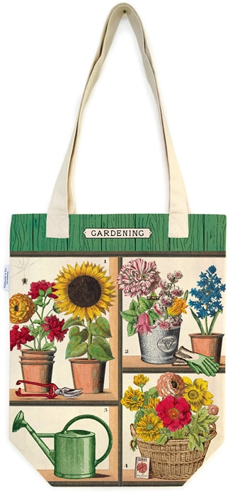 Gardening Tote Bag | Cavallini - Oscar & Libby's