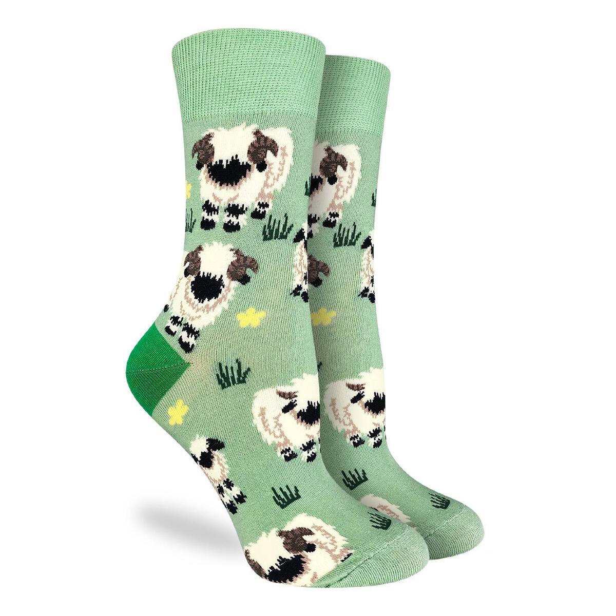 Good Luck Sock | Women's Crew | Valais Blacknose Sheep