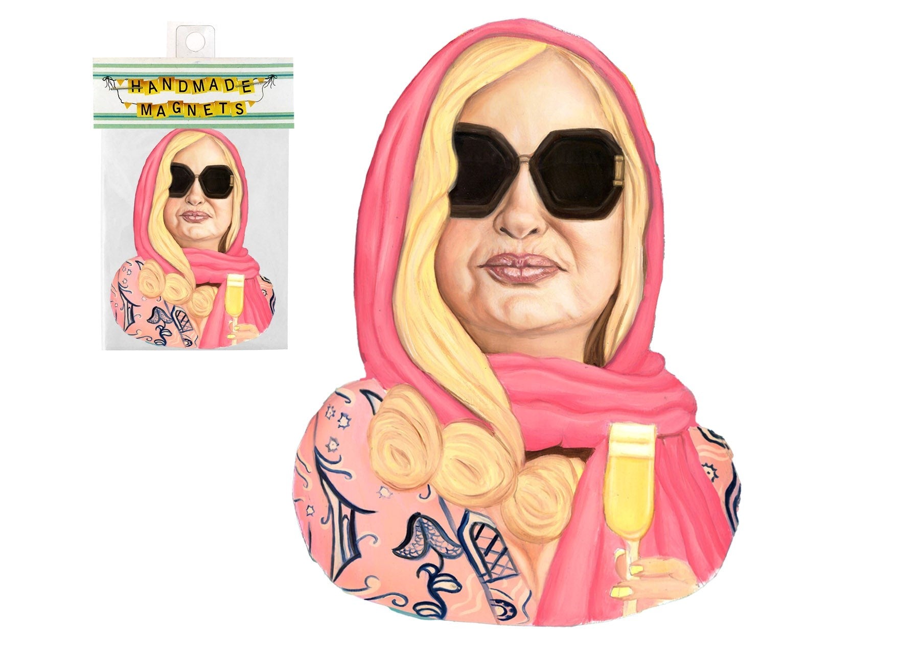 Jennifer Coolidge Magnet | The Dolly Shop - Oscar & Libby's