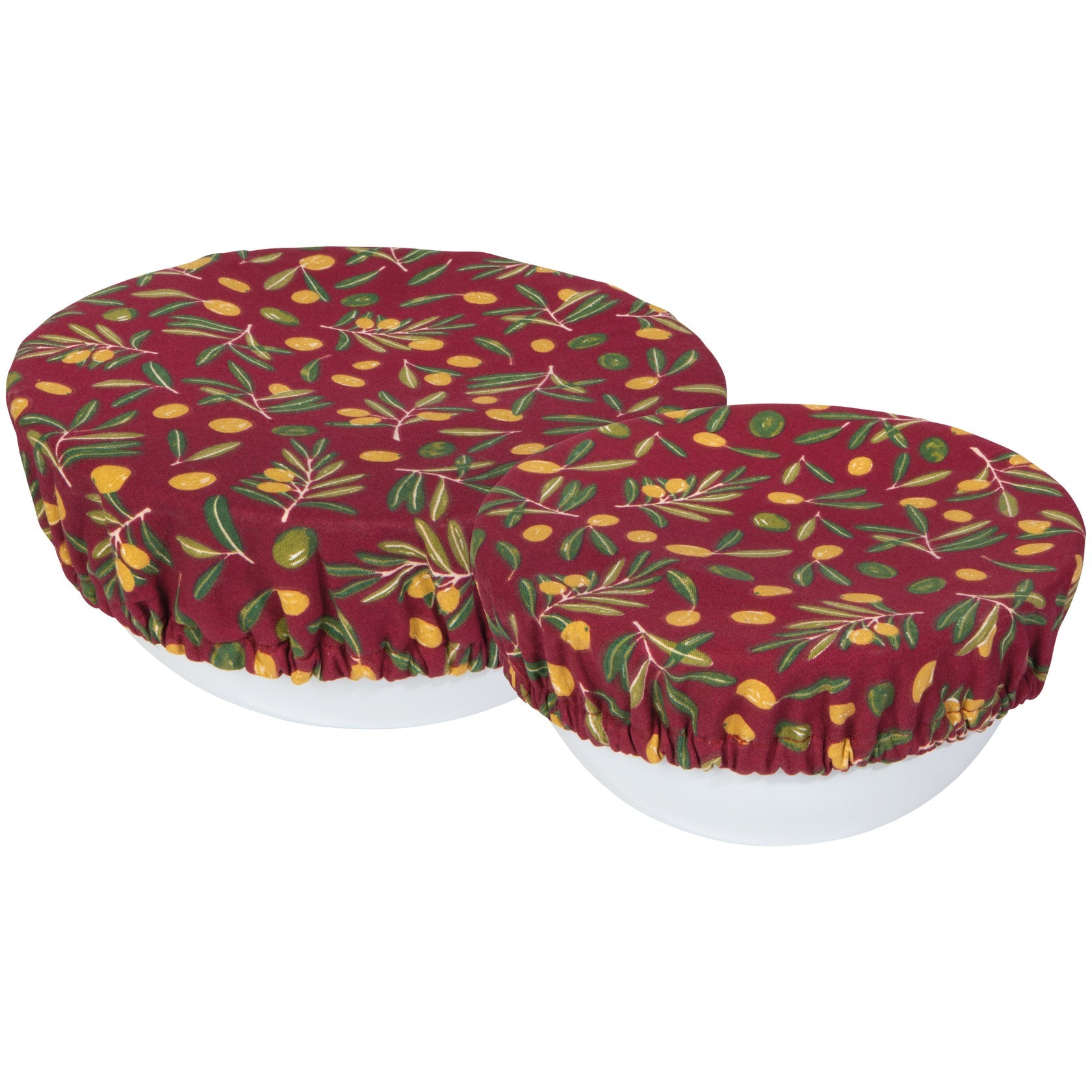 Bowl Covers: Set of Two - Olive Oil