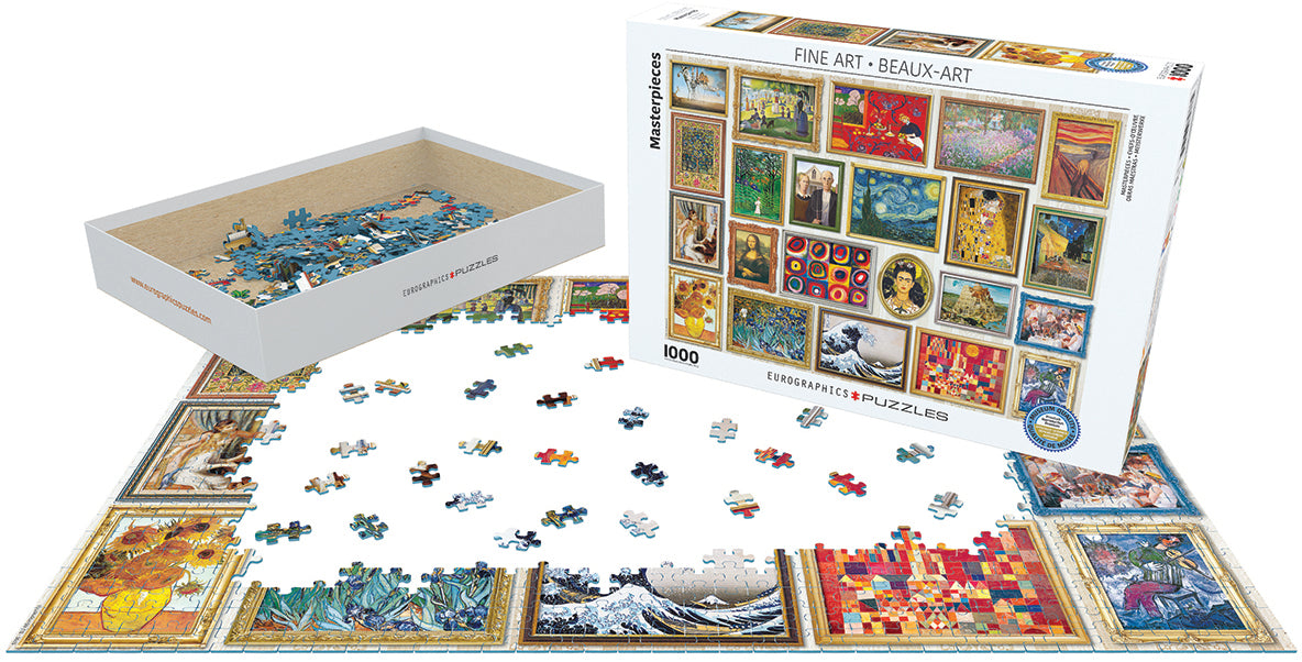 Eurographics | Masterpieces 1000 piece puzzle - Oscar & Libby's