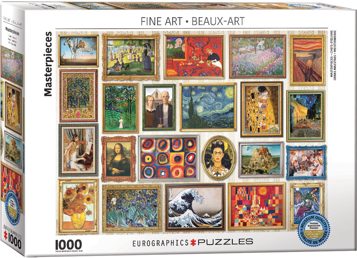 Eurographics | Masterpieces 1000 piece puzzle - Oscar & Libby's