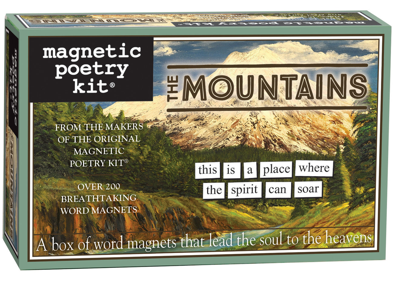 Magnetic Poetry | The Mountains