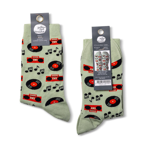Yellow Owl Workshop | Small | Music Crew Socks
