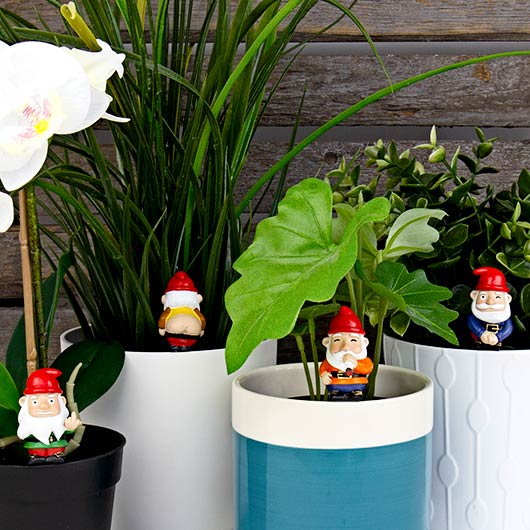 Gift Republic | Mini Plant Pot Naughty Gnomes