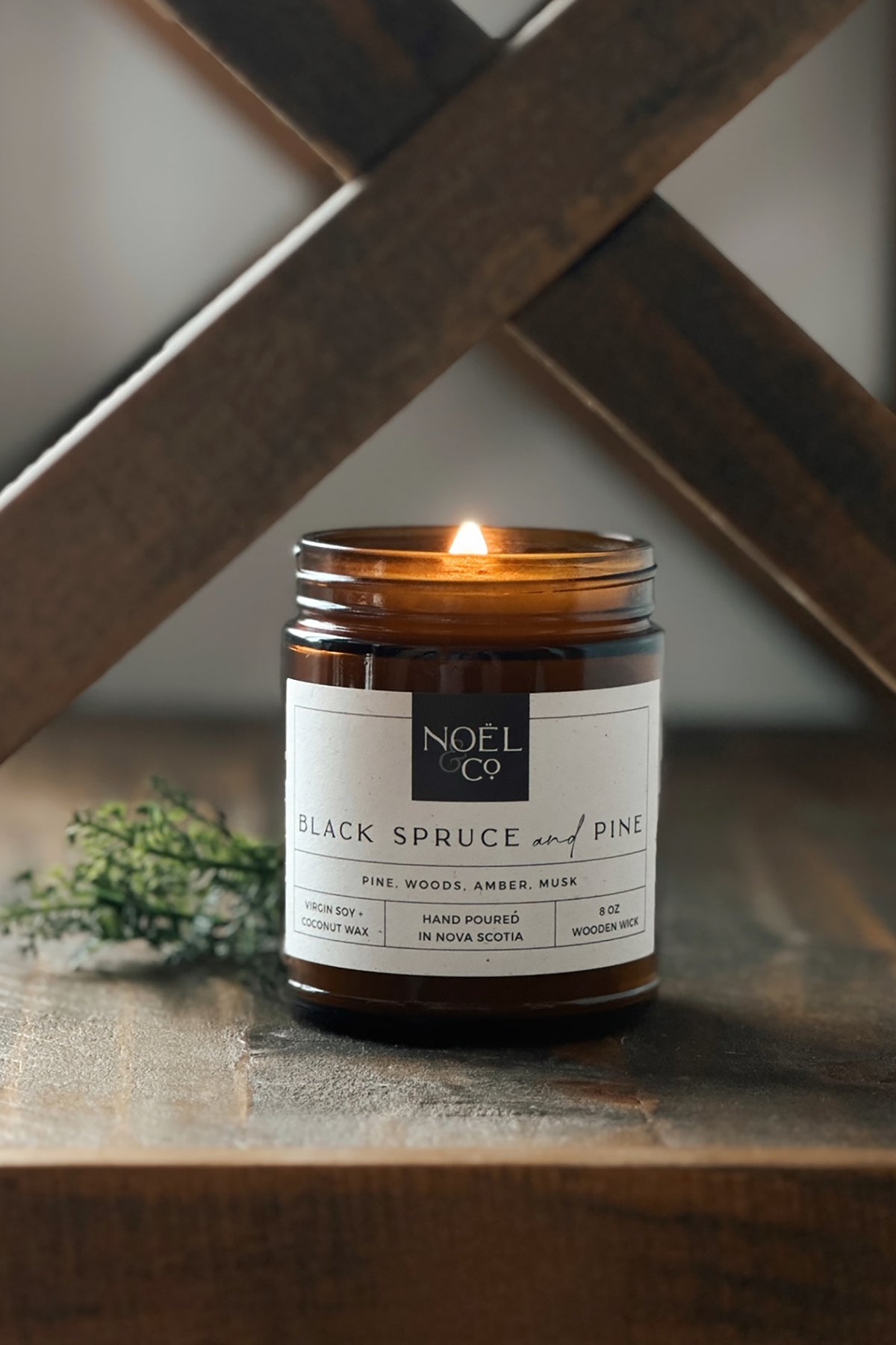 Noel & Co. | Black Spruce and Pine Candle
