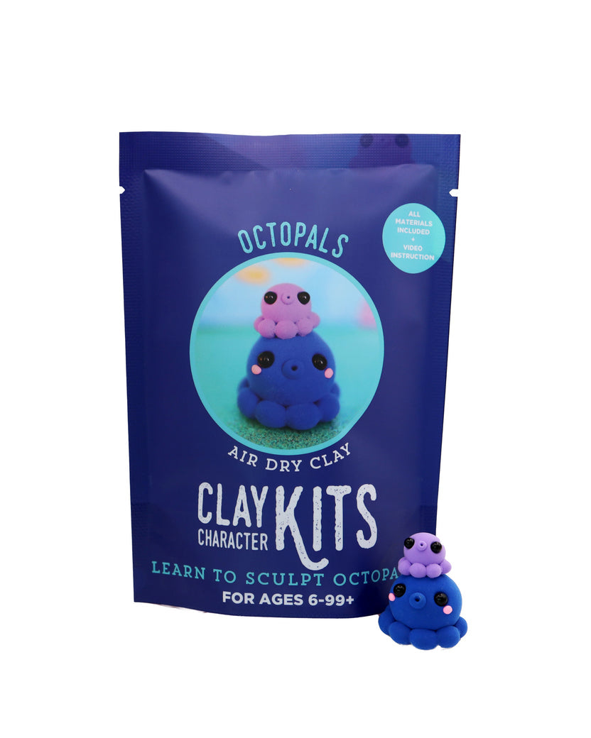 The Make Station | Octopals Air Dry Clay Kit