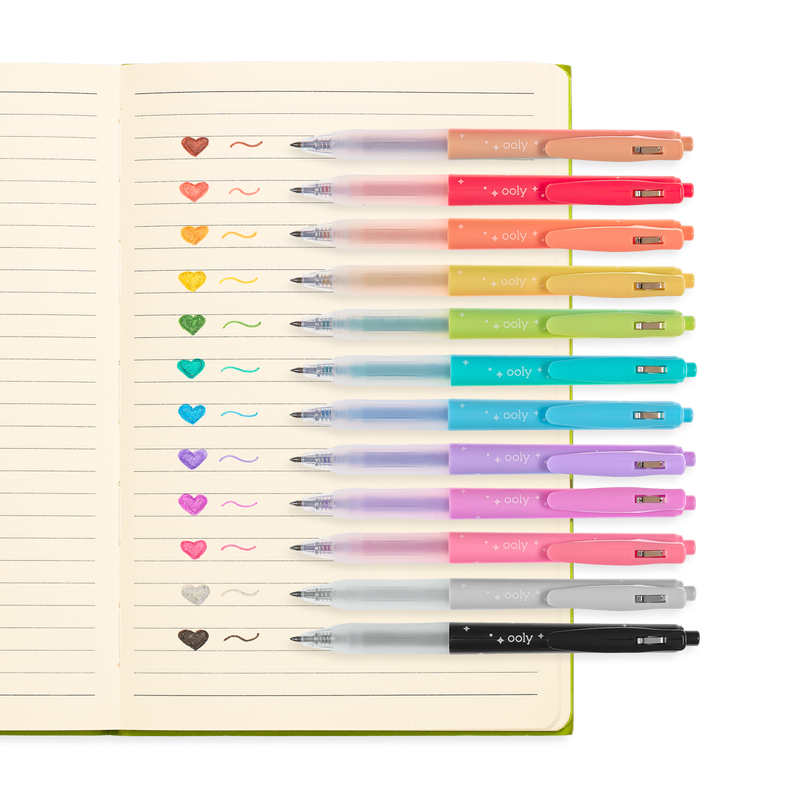 Oh My Glitter Glitter Ink Gel Pens | Ooly - Oscar & Libby's