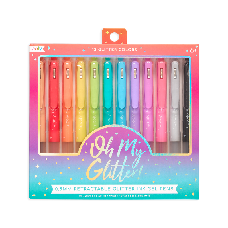 Oh My Glitter Glitter Ink Gel Pens | Ooly - Oscar & Libby's