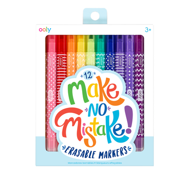 Make No Mistake Erasable Markers | Ooly - Oscar & Libby's