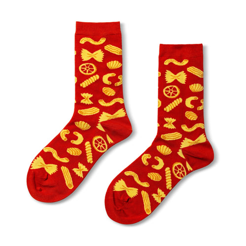 Yellow Owl Workshop | Small | Pasta Crew Socks