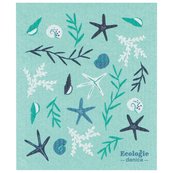 Coastal Treasures Swedish Sponge Cloth | Danica