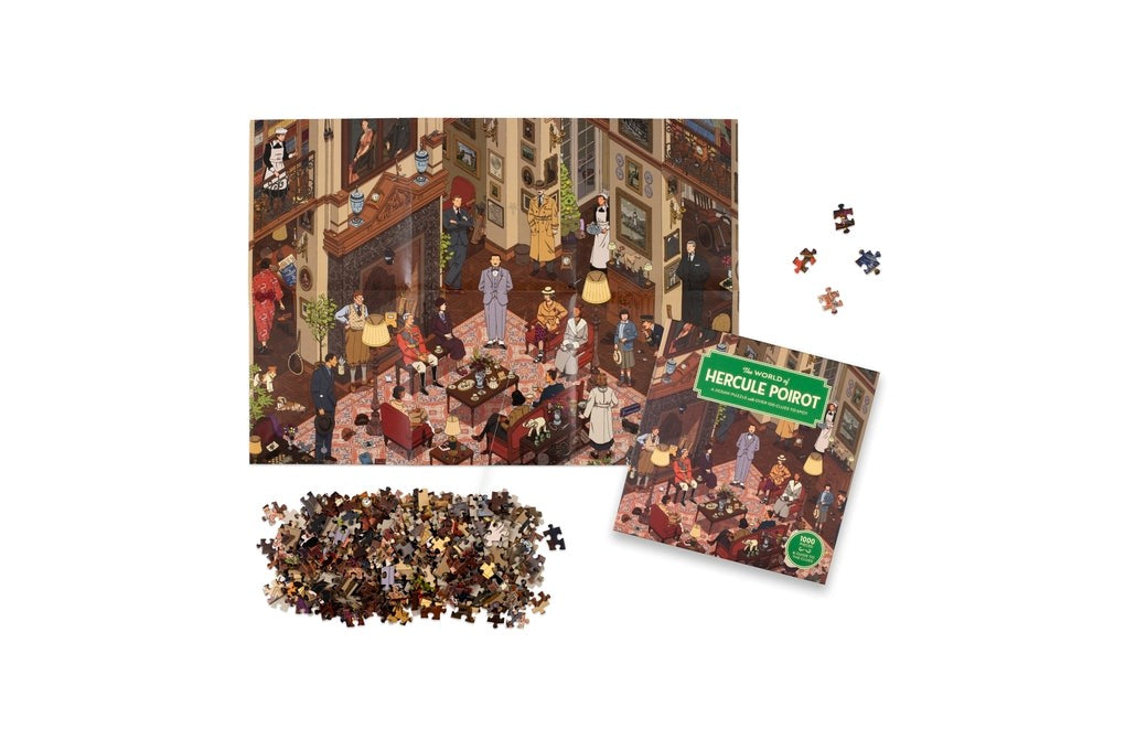 Laurence King | The World of Hercule Poirot 1000 piece Puzzle