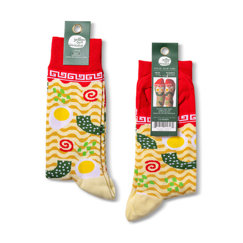 Yellow Owl Workshop | Large | Ramen Crew Socks