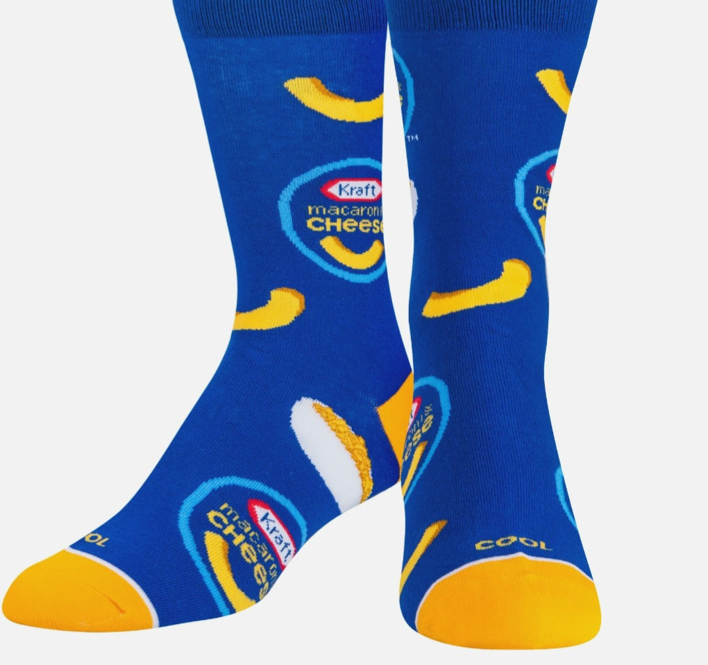 Odd Sox | Large Feet | Kraft Mac & Cheese