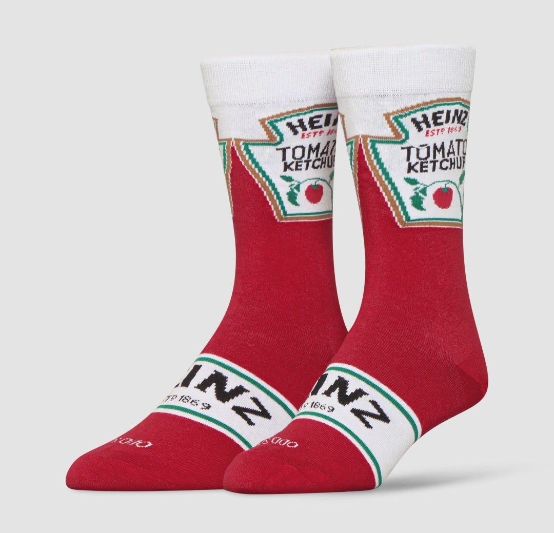 Odd Sox | Large Feet | Heinz Ketchup