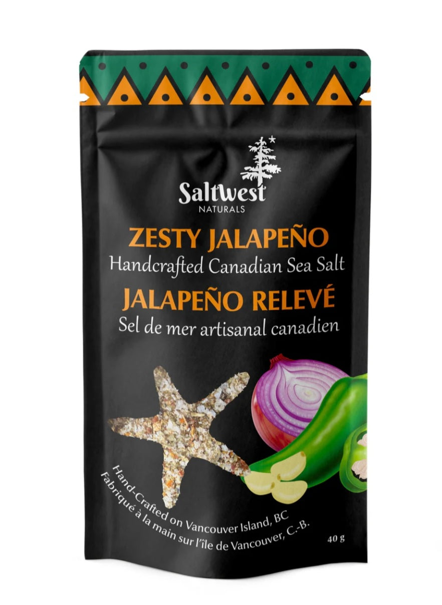 Saltwest Naturals | Zesty Jalapeño Sea Salt