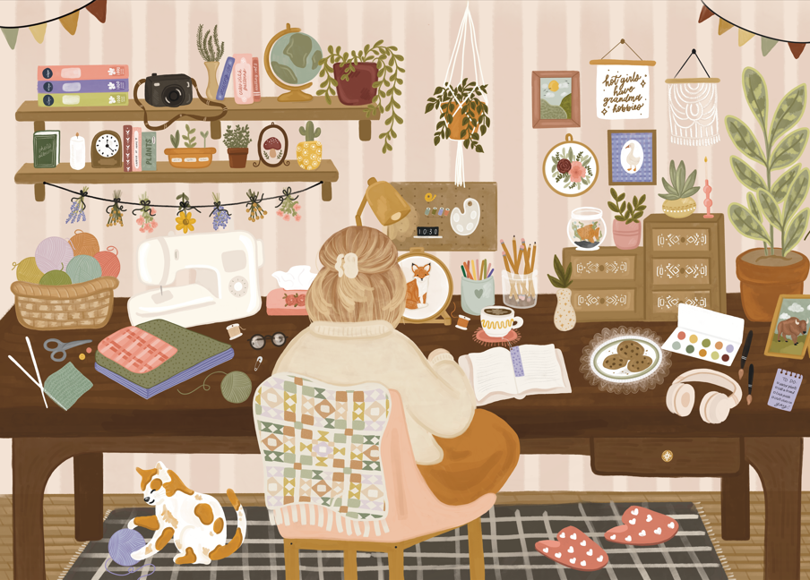Villager | Grandma Hobbies 1000-Piece Puzzle