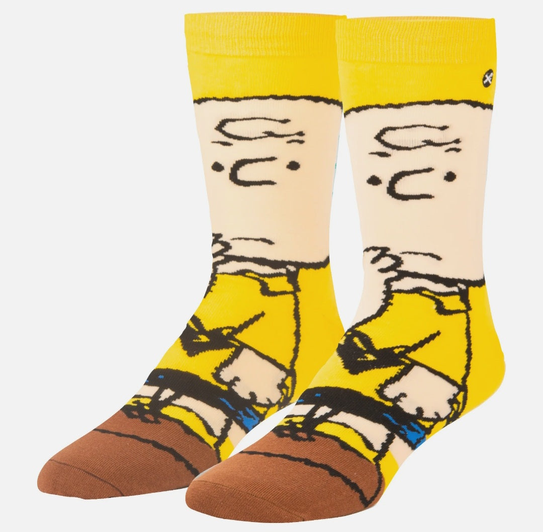 Odd Sox | Large Feet | Peanuts Charlie Brown Socks