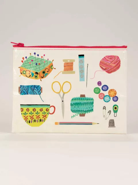 Blue Q | Zipper Pouch | Sewing Kit