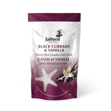 Saltwest | Black Currant & Vanilla Bath Soak - Oscar & Libby's