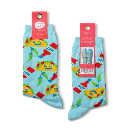 Yellow Owl Workshop | Small | Taco Crew Socks