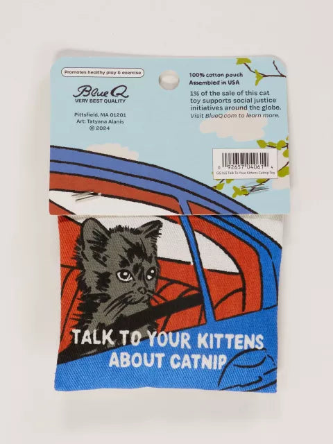 Catnip Toy | Talk To Your Kittens about Catnip