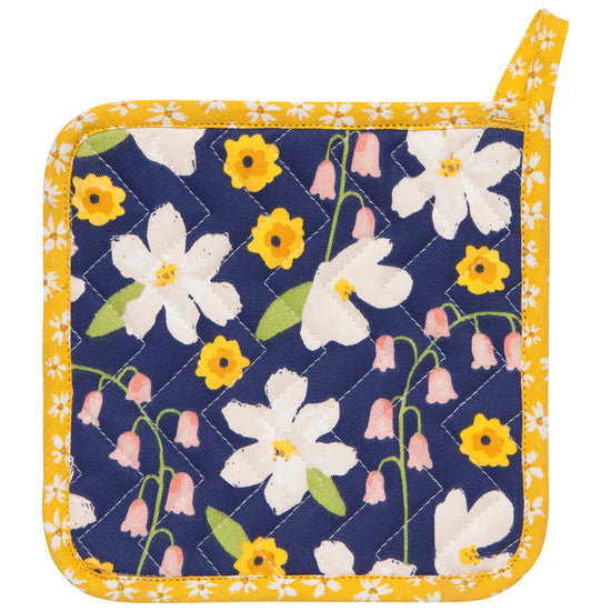 Quilted Potholder | Full Bloom