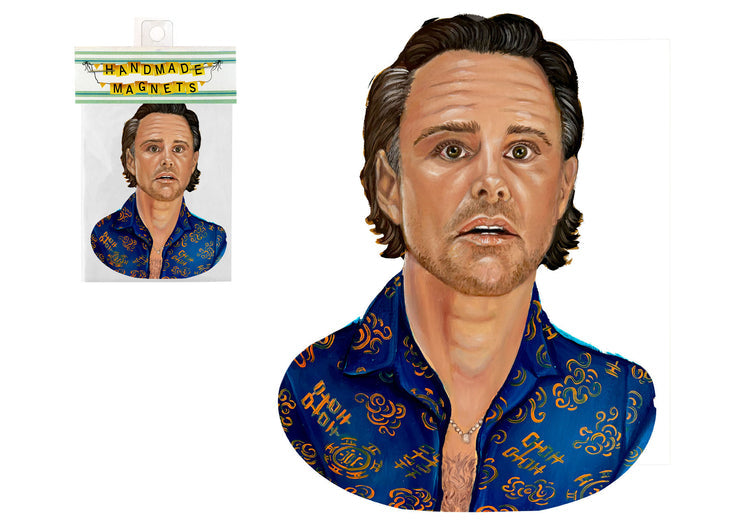 The Dolly Shop | Rick Hatchett Magnet (White Lotus)