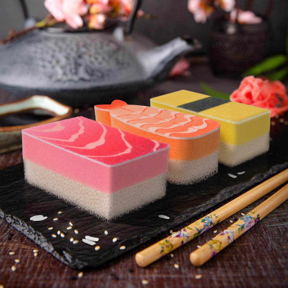 Fred | Washabi Sponges - Set of 3