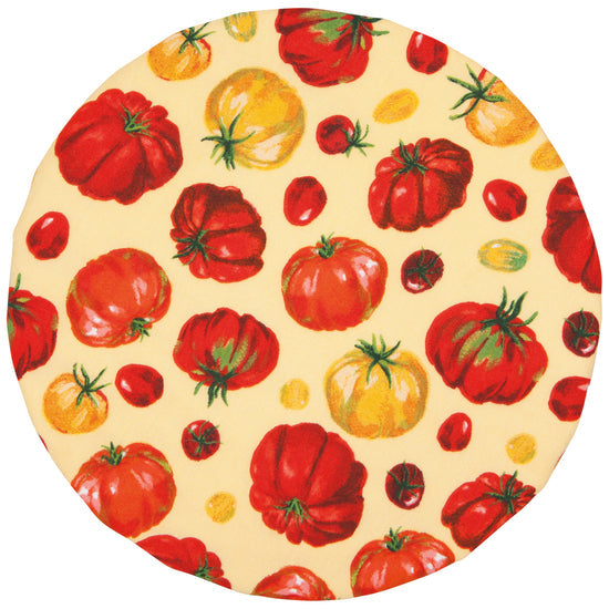 Bowl Covers: Set of Two - Heirloom Tomatoes
