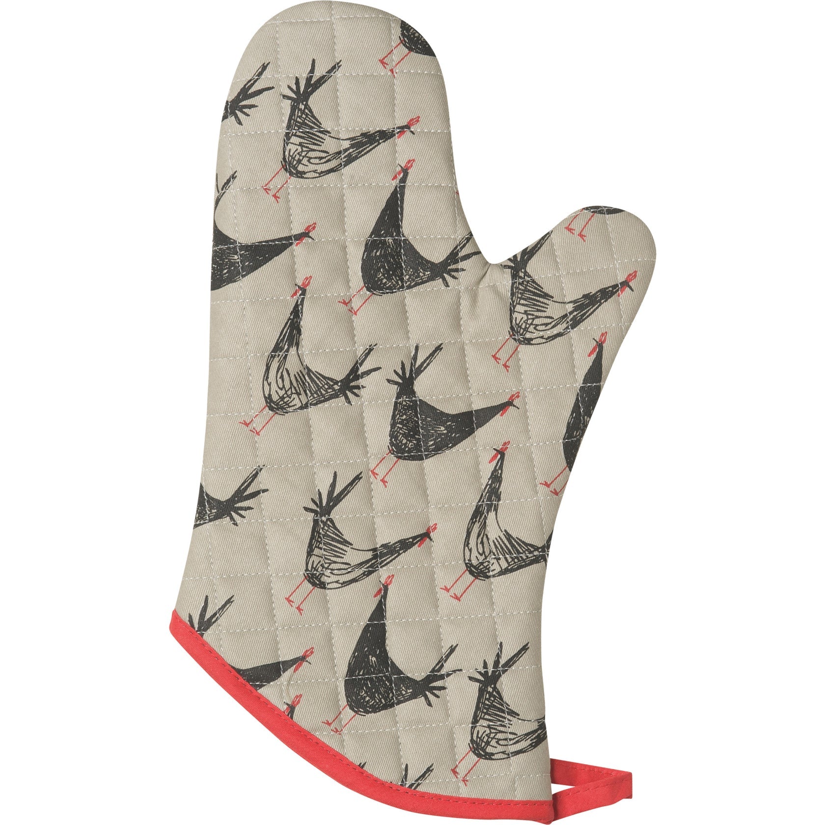 Now Designs | Chicken Scratch Oven Mitt