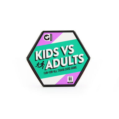 Kids Vs Adults Fun-For-All Trivia Card Game Ginger Fox - Oscar & Libby's