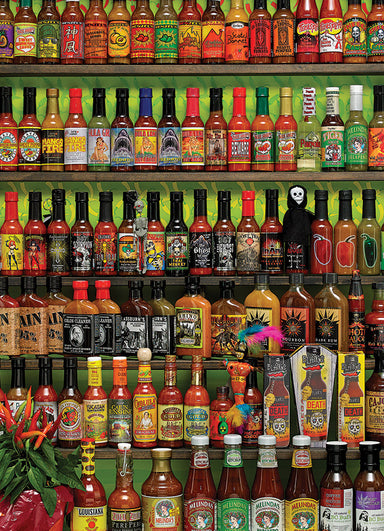 Cobble Hill | Hot Hot Sauce 1000 piece puzzle Cobble Hill - Oscar & Libby's