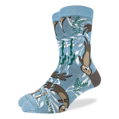 Good Luck Sock | Men's Crew | Sea Otters Good Luck Sock - Oscar & Libby's