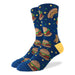 Good Luck Sock | Men's Crew | Burgers & Hotdogs Good Luck Sock - Oscar & Libby's