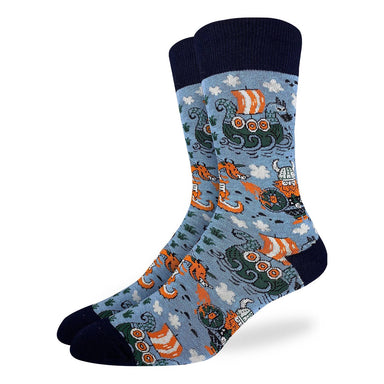 Good Luck Sock | Men's Crew | Viking Good Luck Sock - Oscar & Libby's