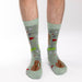 Good Luck Sock | Men's Crew | Golf Green Good Luck Sock - Oscar & Libby's