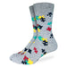 Good Luck Sock | Men's Crew | Puzzle Pieces Good Luck Sock - Oscar & Libby's