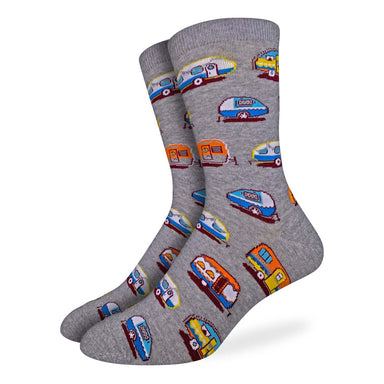 Good Luck Sock | Men's Crew | Happy Campers - Oscar & Libby's